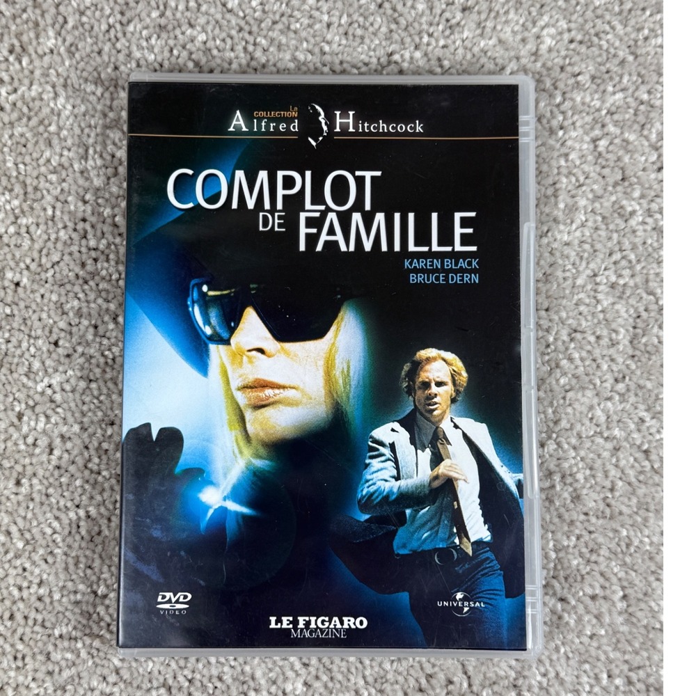 Complot de Famille Region 2 DVD Karen Black Bruce Dern (not tested)